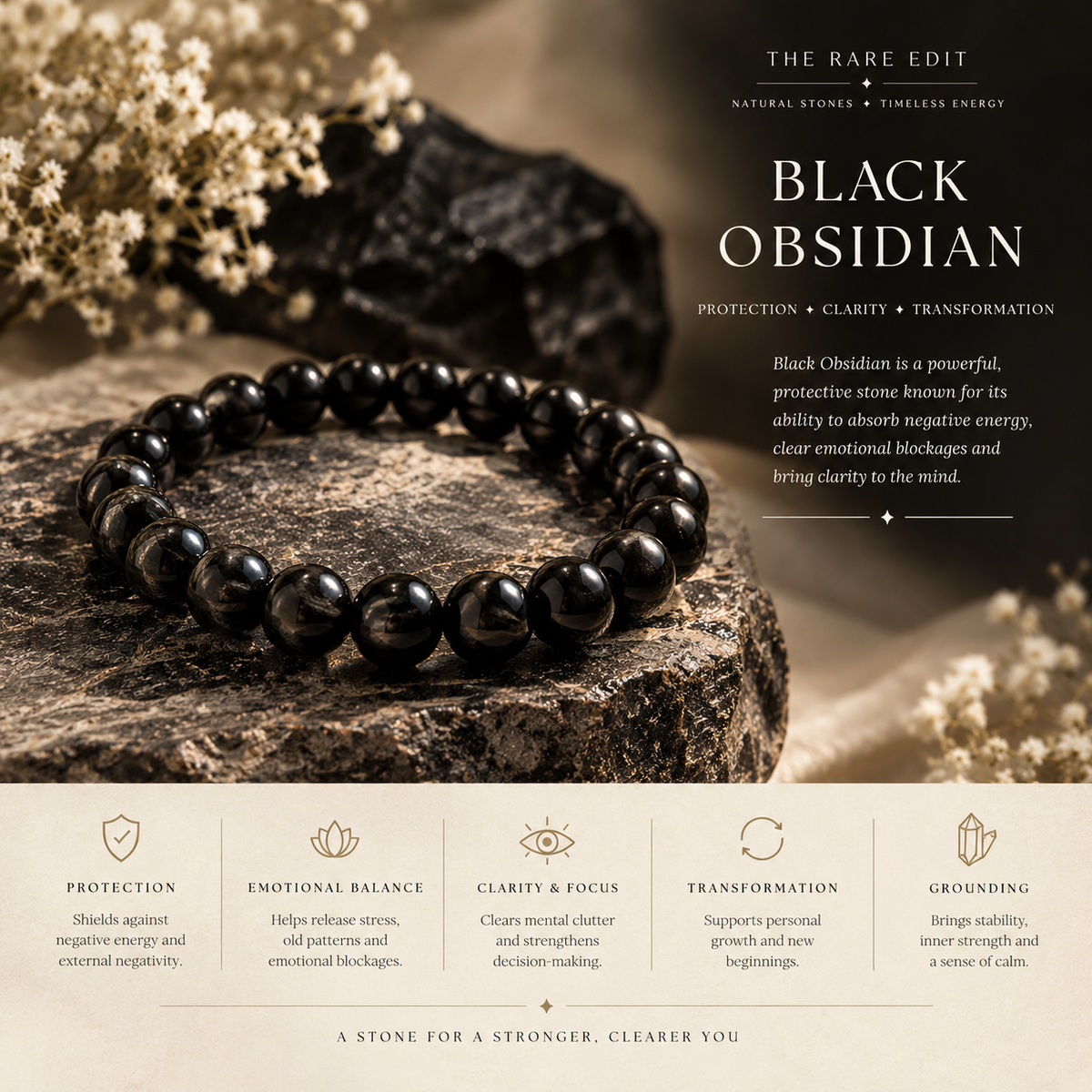 black obsidian