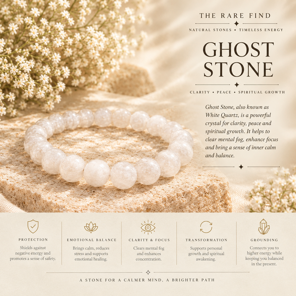 White Quartz or Ghost stone